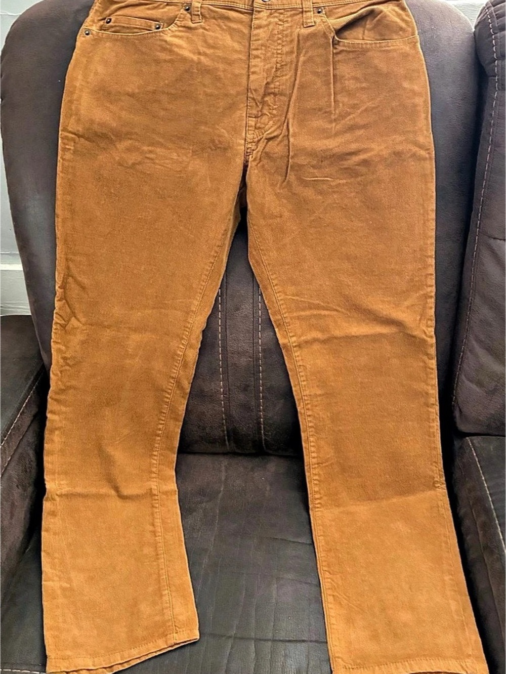 Goodfellow & Co Slim Fit Corduroy Pants Straight Leg Pants Waist 32 Length 30
